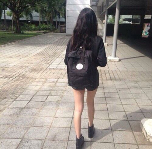 black Kanken backpack